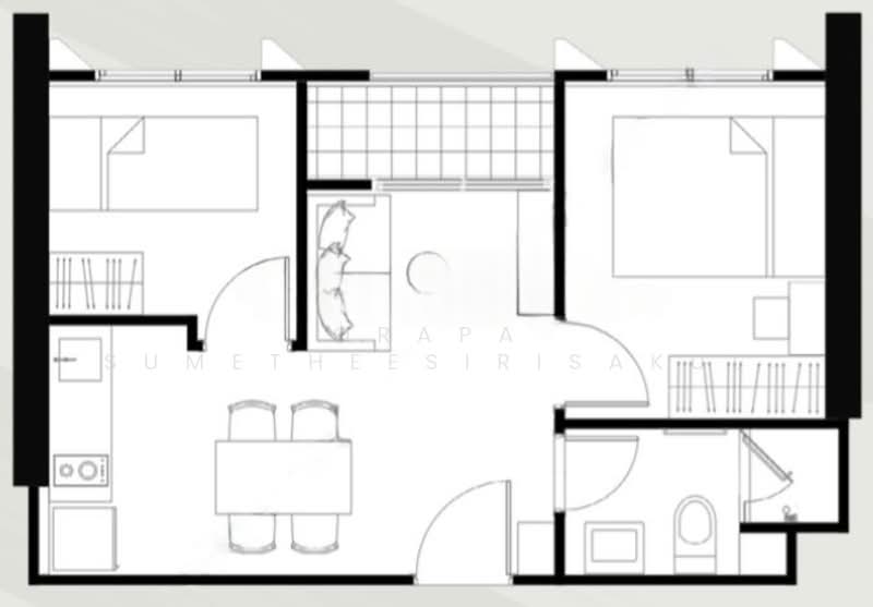 NUE Epic Asoke-Rama 9 : นิว อีปิค อโศก-พระราม 9, กรุงเทพ, ถนนพระราม 9, ห้วยขวาง, ห้วยขวาง, กรุงเทพ, 36 ตร.ม., คอนโด ขาย, โดย Orapa Sumetheesirisakul, 500238460 - DDproperty.com