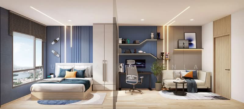 Flexi Sathorn - Charoennakorn, Bangkok, 144 Charoen Nakhon Road, Bang Lam Phu Lang, Khlong San, Bangkok, 2 Bedrooms, 46 sqm, Condo For Sale, by Nuttharom Linla, 500238840 - DDproperty.com