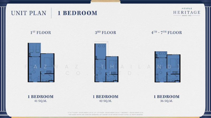The Title Heritage Bangtao, Phuket, 154 Soi Cherngtalay 14, Choeng Thale, Thalang, Phuket, 2 Bedrooms, 56 sqm, Condo For Sale, by Fazwaz (Thailand) Co., Ltd., 500239018 - DDproperty.com