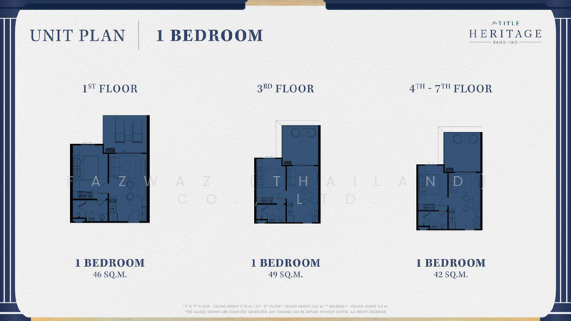 The Title Heritage Bangtao, Phuket, 154 Soi Cherngtalay 14, Choeng Thale, Thalang, Phuket, 2 Bedrooms, 56 sqm, Condo For Sale, by Fazwaz (Thailand) Co., Ltd., 500239018 - DDproperty.com