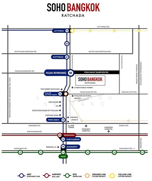 SOHO Bangkok Ratchada, Bangkok, 74 Pracha Rat Bamphen Rd, Huai Khwang, Huai Khwang, Bangkok, Studio, 26 sqm, Condo For Rent, by Sirithong Saetang, 500239532 - DDproperty.com