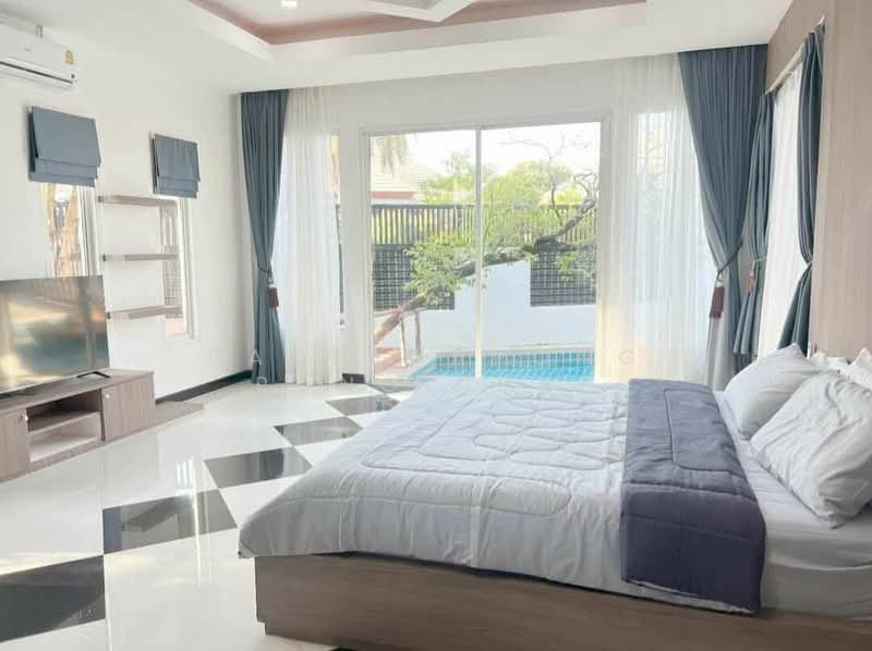 4-BR House, Chon Buri (Pattaya), Na Chom Thian, Sattahip, Chon Buri (Pattaya), 4 Bedrooms, 600 sqm, Single Detached House For Rent, by Pattanapong Pongpipat, 500239707 - DDproperty.com