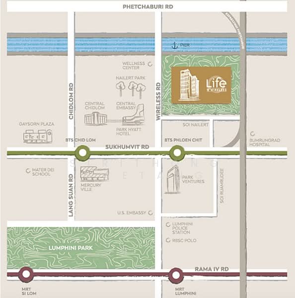 Life One Wireless, Bangkok, 1 Wireless Road, Lumphini, Pathum Wan, Bangkok, Studio, 28 sqm, Condo For Rent, by Sirithong Saetang, 500240202 - DDproperty.com