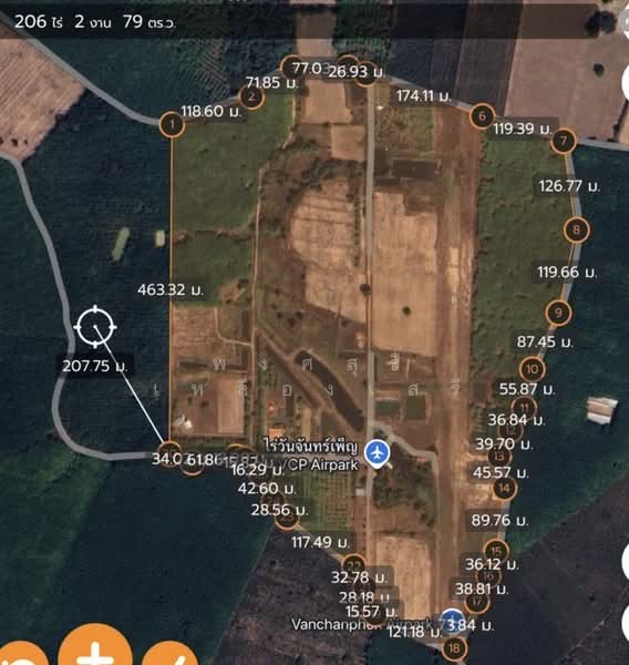 ขายที่ดินพร้อมสวนยางพาราและสนามบินเล็ก215ไร่ อ.เมืองสระแก้ว, Sa Kaeo, Khok Pi Khong, Muang Sa Kaeo, Sa Kaeo, , 344,000 sqm, Land For Sale, by พงศ์สุธี เหลืองเสรี, 500240617 - DDproperty.com