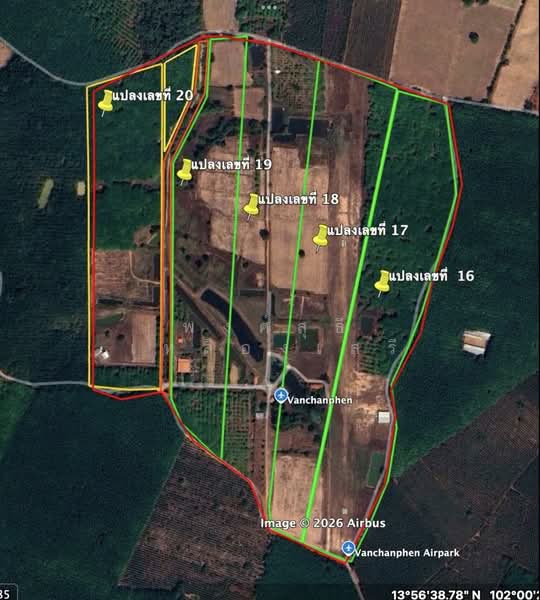 ขายที่ดินพร้อมสวนยางพาราและสนามบินเล็ก215ไร่ อ.เมืองสระแก้ว, Sa Kaeo, Khok Pi Khong, Muang Sa Kaeo, Sa Kaeo, , 344,000 sqm, Land For Sale, by พงศ์สุธี เหลืองเสรี, 500240617 - DDproperty.com