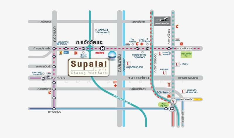 Supalai Loft Chaeng Watthana : ศุภาลัย ลอฟท์ แจ้งวัฒนะ, นนทบุรี, ถนนแจ้งวัฒนะ, บางตลาด, ปากเกร็ด, นนทบุรี, 79 ตร.ม., คอนโด ขาย, โดย Ladda Suebthai, 500240635 - DDproperty.com