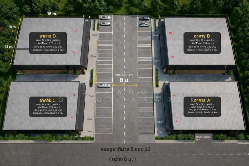 ให้เช่า - โกดังเปิดใหม่ให้เช่า สุขาภิบาล 5 ใกล้ดอนเมือง-ทางด่วน ทำเลทองห้าแยกวัชรพล รถใหญ่เข้าได้สบาย, กรุงเทพ