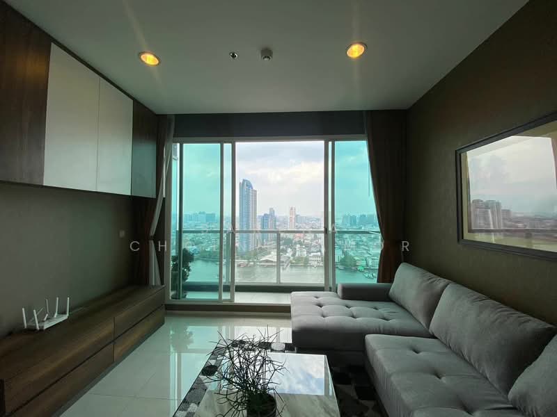 Menam Residences, Bangkok, 2088 Charoenkrung Road, Wat Prayakrai, Bang Kho Laem, Bangkok, 1 Bedroom, 45 sqm, Condo For Rent, by Sarena Choengsamor, 500241450 - DDproperty.com