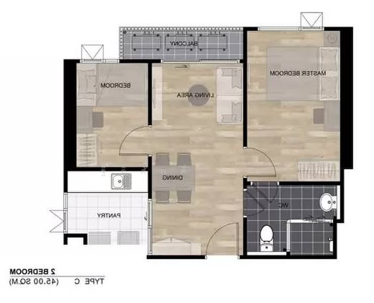 aspire สาทร - ตากสิน Timber Zone, กรุงเทพ, 55 ถนนราชพฤกษ์, บางค้อ, จอมทอง, กรุงเทพ, 46 ตร.ม., คอนโด ขาย, โดย ฐิติศักดิ์ เจน, 500241590 - DDproperty.com