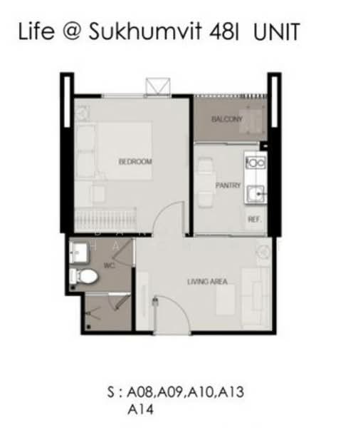 Life Sukhumvit 48, Bangkok, Soi Sukhumvit 48, Phra Kanong, Khlong Toei, Bangkok, 1 Bedroom, 35 sqm, Condo For Sale, by Banjarat Thanomchat, 500242187 - DDproperty.com