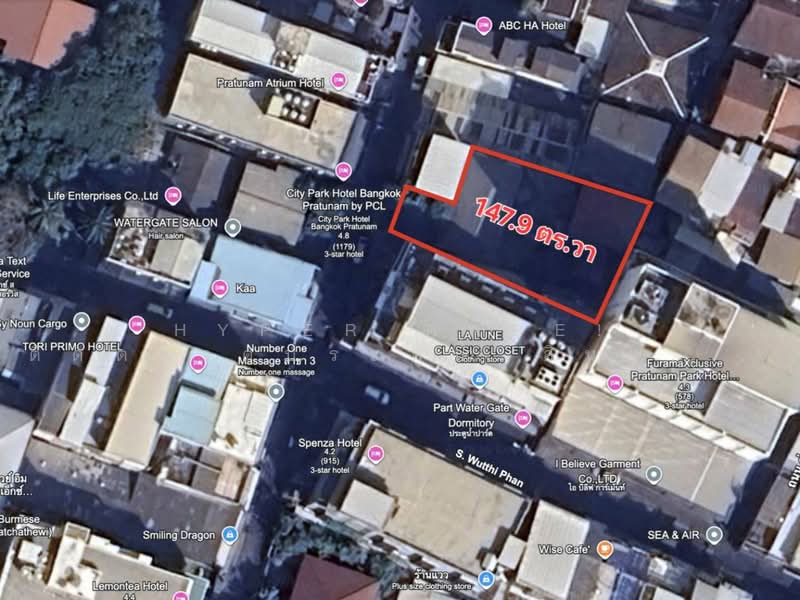For Sale - 147.9 Sq.wah Land for Sale at Phetchaburi Soi 15, Bangkok