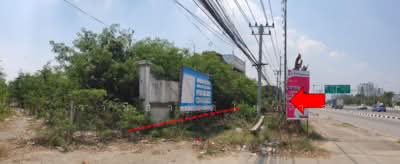 ขาย - ที่ดินเปล่า ถนนเพชรเกษม ตำบลสนามจันทร์ อำเภอเมืองนครปฐม จังหวัดนครปฐม, นครปฐม