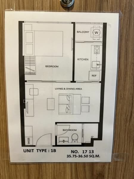 The Line Vibe, Bangkok, Jom Phon, Chatuchak, Bangkok, 1 Bedroom, 37 sqm, Condo For Rent, by Pafhun  Detnopmani , 500242460 - DDproperty.com