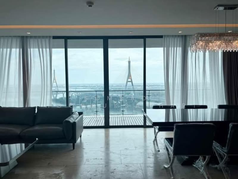 The Pano Rama 3, Bangkok, 890 Rama 3 Road, Bang Pong Pang, Yan Nawa, Bangkok, 3 Bedrooms, 225 sqm, Condo For Rent, by Somrad Phoopruksachart, 500242683 - DDproperty.com