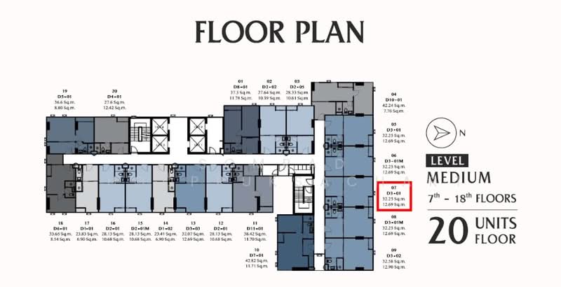 KnightsBridge Space Rama 9, Bangkok, 533 Thanon Asok, Din Daeng, Din Daeng, Bangkok, 1 Bedroom, 45 sqm, Condo For Sale, by Somrad Phoopruksachart, 500242941 - DDproperty.com