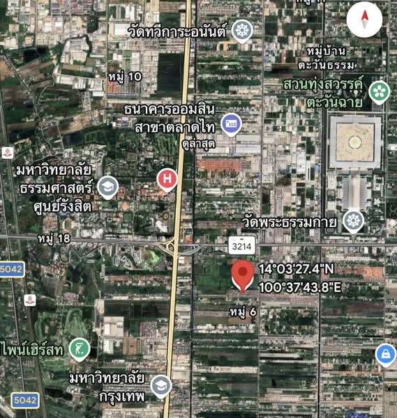 หมู่บ้าน พรทวีวัฒน์2 คลอง1 บ้านแฝด36 ตร.ว. (ขายถูก), Pathum Thani, พหลโยธิน, Khlong Nung, Khlong Luang, Pathum Thani, 3 Bedrooms, 144 sqm, Semi-Detached House (Twin House) For Sale, by Wasan Wasati, 500243044 - DDproperty.com