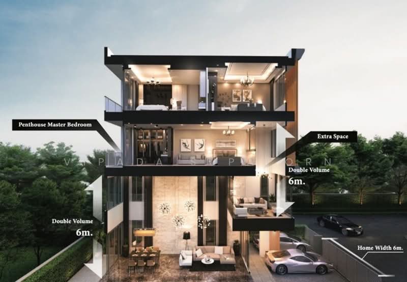 Qualitia Sukhumvit 62, Bangkok, Sukhumvit 62 Alley, Bang Chak, Phra Khanong, Bangkok, 3 Bedrooms, 280 sqm, Townhouse For Sale, by Vipada Supaporn, 500243075 - DDproperty.com