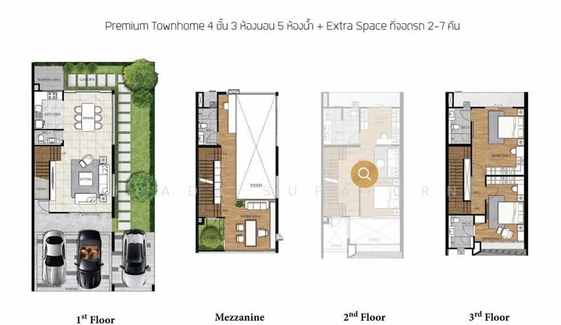 Qualitia Sukhumvit 62, Bangkok, Sukhumvit 62 Alley, Bang Chak, Phra Khanong, Bangkok, 3 Bedrooms, 280 sqm, Townhouse For Sale, by Vipada Supaporn, 500243075 - DDproperty.com