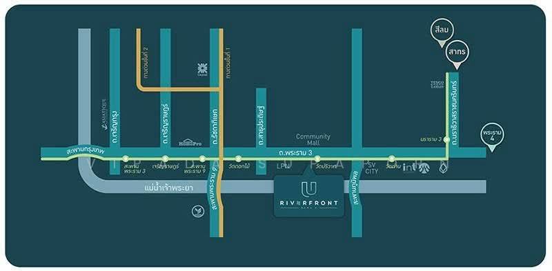 U Delight Residence Riverfront Rama 3 : ยู ดีไลท์ เรสซิเดนซ์ ริเวอร์ฟรอนท์ พระราม 3, กรุงเทพ, 772 ถนนพระราม 3, บางโพงพาง, ยานนาวา, กรุงเทพ, 55 ตร.ม., คอนโด ให้เช่า, โดย Vipada Supaporn, 500243267 - DDproperty.com