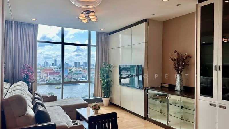 Baan Sathorn Chao Phraya, Bangkok, 931 Charoen Nakhon 15 A Alley, Khlong Ton Sai, Khlong San, Bangkok, 2 Bedrooms, 92 sqm, Condo For Rent, by Blueprint Property, 500243435 - DDproperty.com