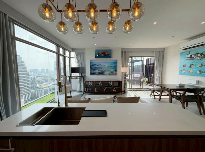 Rhythm Ekkamai Estate, Bangkok, Soi Sukhumvit 63, Khlongtoei Nua, Watthana, Bangkok, 2 Bedrooms, 115 sqm, Condo For Rent, by Thananith Ittitulyapong, 500243739 - DDproperty.com