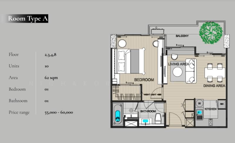 Destiny @ 63, Bangkok, 29-2 Soi Ekamai 10, Khlong Tan Nua, Watthana, Bangkok, 1 Bedroom, 62 sqm, Condo For Rent, by Nichakorn Tawnao, 500244055 - DDproperty.com