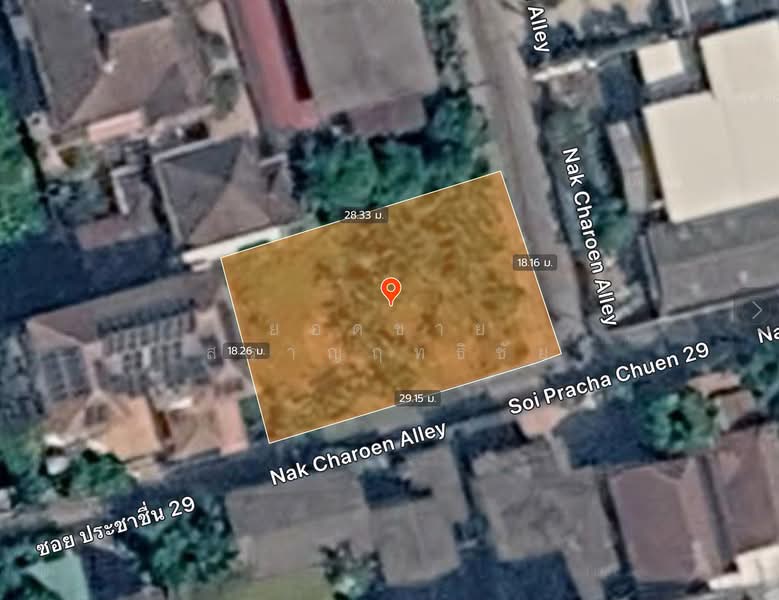 ที่ดิน 130 ตร.ว.ติดถนน 2 ด้าน ถนนประชาชื่น, Bangkok, ประชาชื่น, Wong Sawang, Bang Sue, Bangkok, , 520 sqm, Land For Sale, by ยอดชาย สราญฤทธิชัย, 500244124 - DDproperty.com