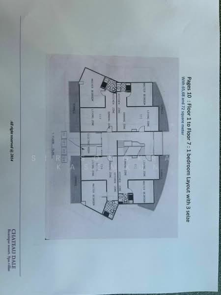 Chateau Dale Condominium : ชาโต เดล คอนโดมิเนียม, ชลบุรี, หนองปรือ, บางละมุง, ชลบุรี, 2,903 ตร.ม., คอนโด ขาย, โดย Sirisongkran Kasemkun, 500244239 - DDproperty.com