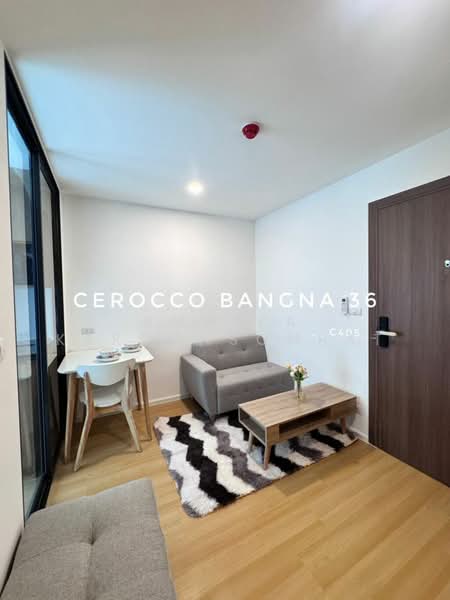 Cerocco Bangna 36, Bangkok, Bang Na-Trat 36 Alley, Bang Na, Bang Na, Bangkok, 1 Bedroom, 27 sqm, Condo For Rent, by Amwika Karoonsombat, 500244273 - DDproperty.com