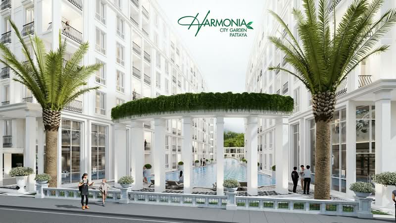 Harmonia City Garden : ฮาร์โมเนีย ซิตี้ การ์เด้น, ชลบุรี, ถนนพัทยา, หนองปรือ, บางละมุง, ชลบุรี, 24 ตร.ม., คอนโด ขาย, โดย Valen Lokunpai , 500244368 - DDproperty.com