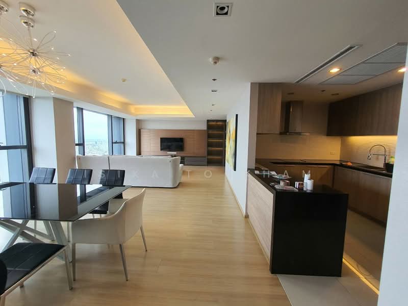 The Met Sathorn, Bangkok, 123 South Sathorn Road, Thung Maha Mek, Sathon, Bangkok, 3 Bedrooms, 194 sqm, Condo For Rent, by Isika Tonkham, 500244565 - DDproperty.com