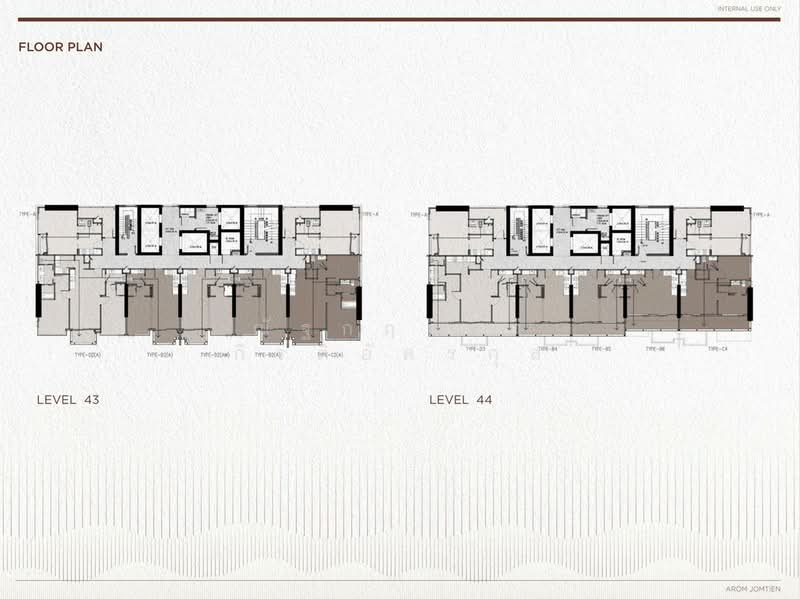 AROM Jomtien, Chon Buri (Pattaya), Jomtien Sai 1 Road, Nong Pru, Bang Lamung (Pattaya), Chon Buri (Pattaya), 1 Bedroom, 48 sqm, Condo For Sale, by ณัฐกฤตยา กีรติอัครกุล, 500244670 - DDproperty.com