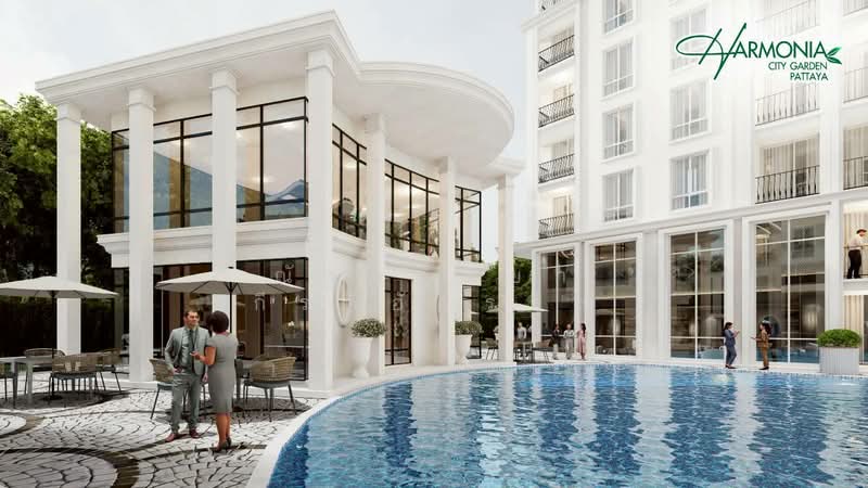 Harmonia City Garden : ฮาร์โมเนีย ซิตี้ การ์เด้น, ชลบุรี, ถนนพัทยา, หนองปรือ, บางละมุง, ชลบุรี, 20 ตร.ม., คอนโด ขาย, โดย ณัฐกฤตยา กีรติอัครกุล, 500244725 - DDproperty.com