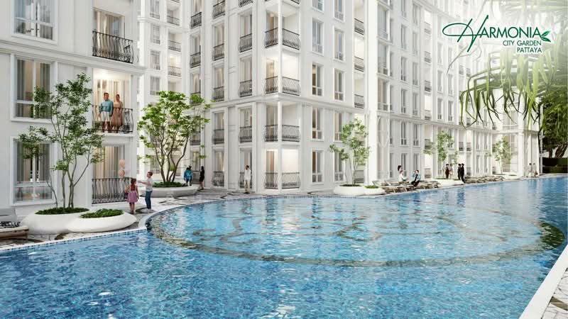 Harmonia City Garden : ฮาร์โมเนีย ซิตี้ การ์เด้น, ชลบุรี, ถนนพัทยา, หนองปรือ, บางละมุง, ชลบุรี, 20 ตร.ม., คอนโด ขาย, โดย ณัฐกฤตยา กีรติอัครกุล, 500244725 - DDproperty.com