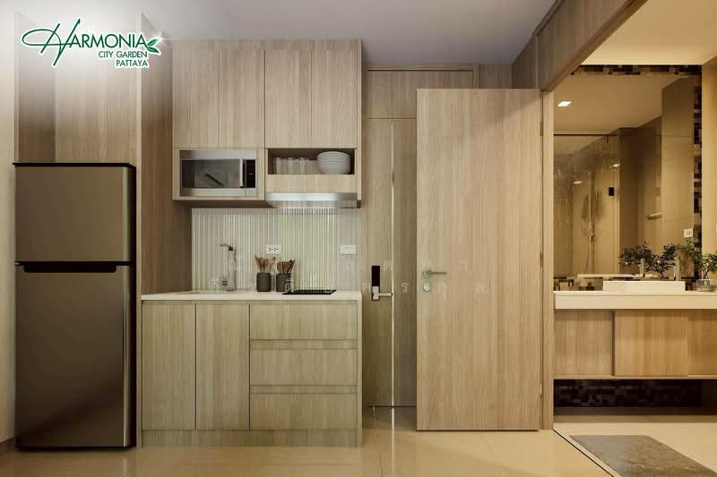 Harmonia City Garden, Chon Buri (Pattaya), Pattaya Road, Nong Pru, Bang Lamung (Pattaya), Chon Buri (Pattaya), Studio, 20 sqm, Condo For Sale, by ณัฐกฤตยา กีรติอัครกุล, 500244725 - DDproperty.com