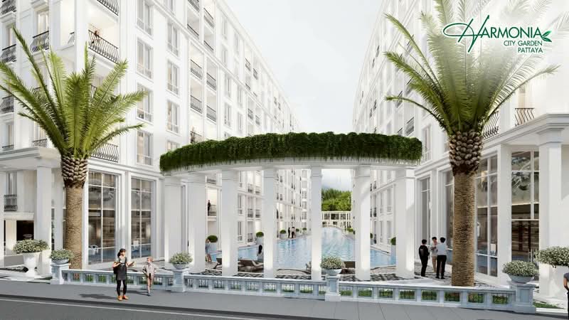 Harmonia City Garden : ฮาร์โมเนีย ซิตี้ การ์เด้น, ชลบุรี, ถนนพัทยา, หนองปรือ, บางละมุง, ชลบุรี, 20 ตร.ม., คอนโด ขาย, โดย ณัฐกฤตยา กีรติอัครกุล, 500244725 - DDproperty.com