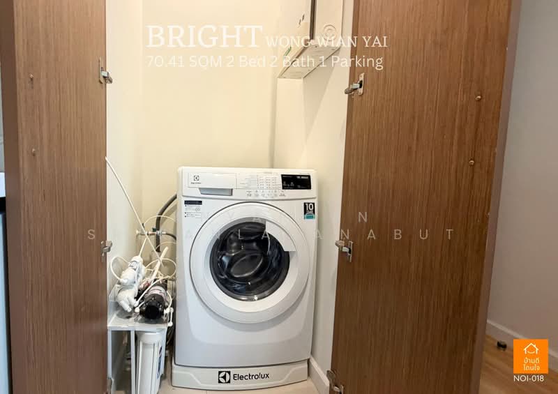 Bright Wongwian Yai, Bangkok, 18 Somdet Phra Chao Tak Sin Road, Bukkalo, Thon Buri, Bangkok, 2 Bedrooms, 70 sqm, Condo For Rent, by Anyaporn Srikanlayanabut, 500245002 - DDproperty.com