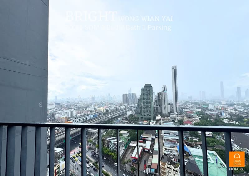 Bright Wongwian Yai, Bangkok, 18 Somdet Phra Chao Tak Sin Road, Bukkalo, Thon Buri, Bangkok, 2 Bedrooms, 70 sqm, Condo For Rent, by Anyaporn Srikanlayanabut, 500245002 - DDproperty.com