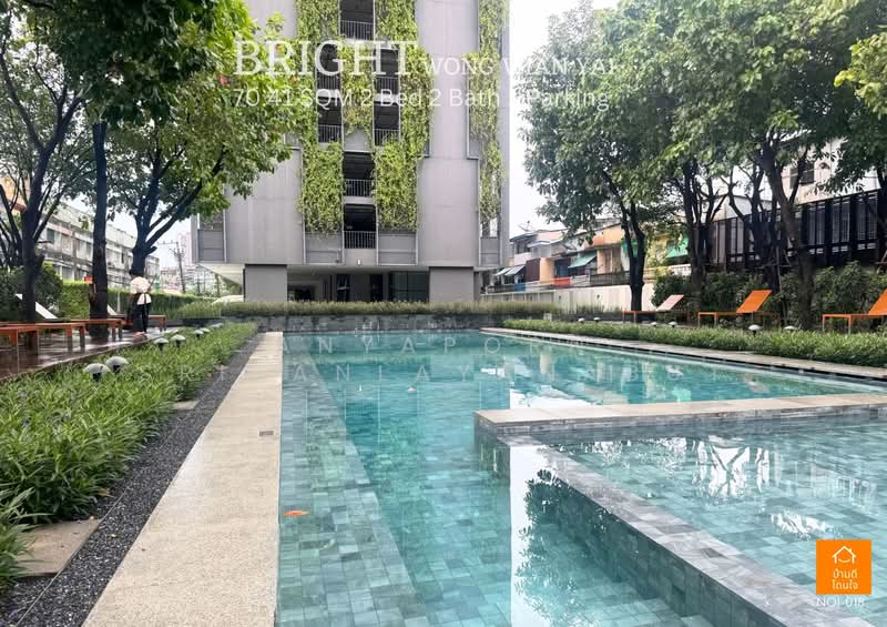 Bright Wongwian Yai, Bangkok, 18 Somdet Phra Chao Tak Sin Road, Bukkalo, Thon Buri, Bangkok, 2 Bedrooms, 70 sqm, Condo For Rent, by Anyaporn Srikanlayanabut, 500245002 - DDproperty.com