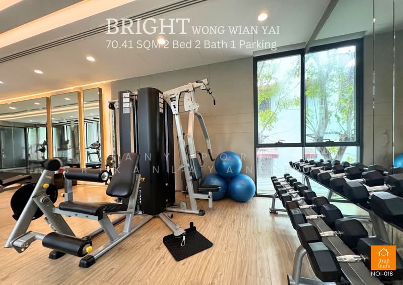 Bright Wongwian Yai, Bangkok, 18 Somdet Phra Chao Tak Sin Road, Bukkalo, Thon Buri, Bangkok, 2 Bedrooms, 70 sqm, Condo For Rent, by Anyaporn Srikanlayanabut, 500245002 - DDproperty.com