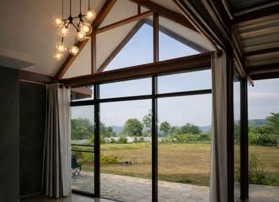 ขาย - ขายที่ดินวิวเขื่อนเกือบ 5 ไร่ ทำพูลวิลล่าได้ทั้งโครงการ ใกล้ทางลงน้ำเพียง 500 เมตร, กาญจนบุรี