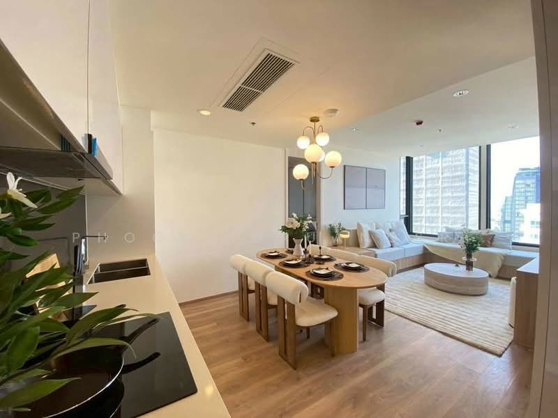 Noble Form Thonglor, Bangkok, Sukhumvit 55, Khlong Tan Nua, Watthana, Bangkok, 2 Bedrooms, 63 sqm, Condo For Rent, by Phoom Imruangsri, 500245580 - DDproperty.com