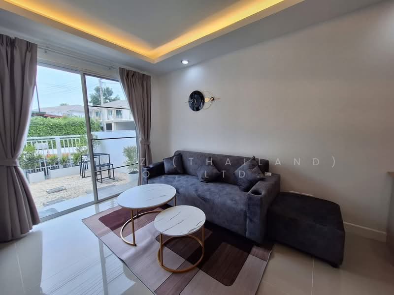 Pruksa Ville 95- Don Jan, Chiang Mai, Tha Sa La, Muang Chiang Mai, Chiang Mai, 3 Bedrooms, 119 sqm, Townhouse For Rent, by Fazwaz (Thailand) Co., Ltd., 500245645 - DDproperty.com