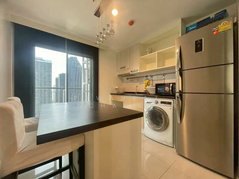 Aspire Rama 9, Bangkok, Soi Rama 9, Rama 9 Road, Huai Khwang, Huai Khwang, Bangkok, 2 Bedrooms, 50 sqm, Condo For Rent, by Pawanrat Panchawanon, 500245873 - DDproperty.com