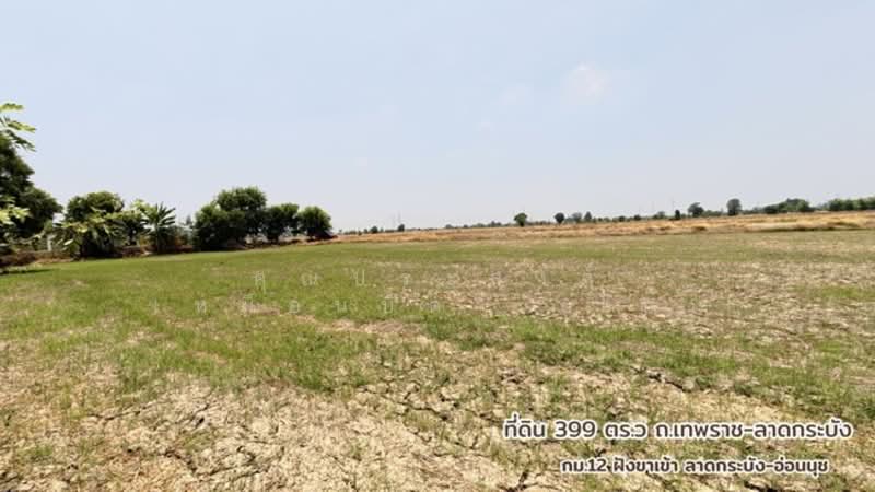 ขาย - ที่ดินติดถนนเทพราช-ลาดกระบัง ถ.เทพราช-ลาดกระบัง ต.เปร็ง อ.บางบ่อ จ.สมุทรปราการ 10560, สมุทรปราการ