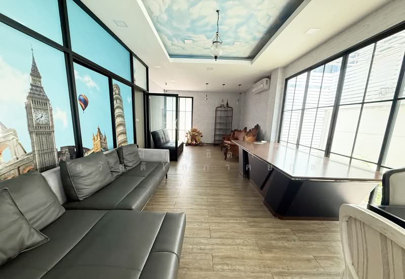 For Sale - For Sale: 4-story corner home office with wide frontage, 150 meters from Kanchanaphisek Ring Road (, Bangkok