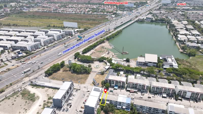 For Sale - For Sale: 4-story corner home office with wide frontage, 150 meters from Kanchanaphisek Ring Road (, Bangkok