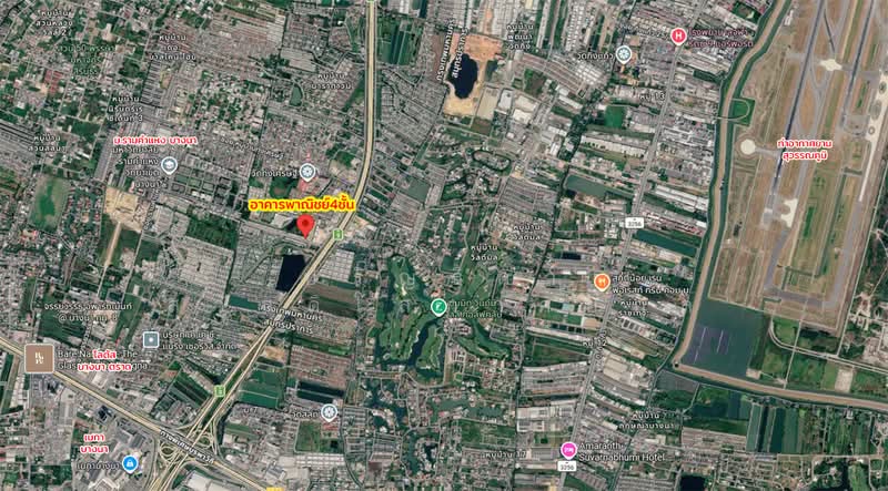 For Sale - For Sale: 4-story corner home office with wide frontage, 150 meters from Kanchanaphisek Ring Road (, Bangkok