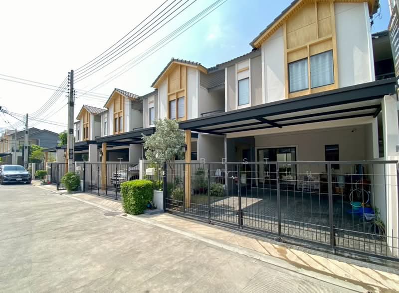 เทอร์เรซ โฮม สวนเสือ-ศรีราชา, Chon Buri (Pattaya), Nong - Kham, Si Racha, Chon Buri (Pattaya), 3 Bedrooms, 100 sqm, Townhouse For Sale, by The Best Property แนน, 500246327 - DDproperty.com