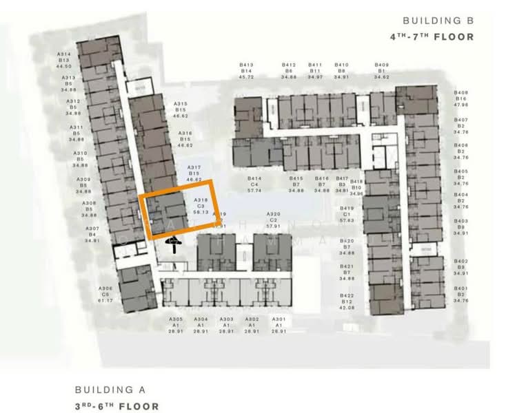 Chapter Thonglor 25, Bangkok, Soi Thonglor 25, Sukhumvit Road, Khlong Tan Nua, Watthana, Bangkok, 2 Bedrooms, 58 sqm, Condo For Rent, by Ratchanon Songthammakul, 500246331 - DDproperty.com